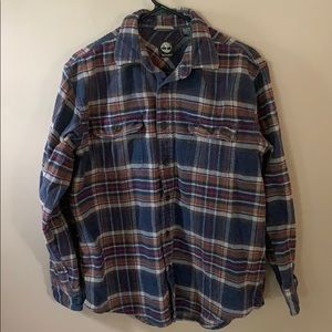 Timberland men’s button up flannel